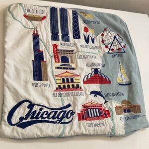 Envogue Chicago themed home pillowcase